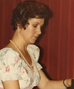 Marcia accompanying Joan in Los Angeles, circa 1979